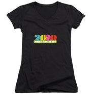 Load image into Gallery viewer, 2020 What Day Is It? - Women&#39;s V-Neck