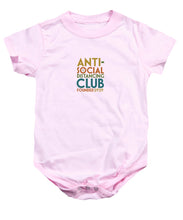 Load image into Gallery viewer, Anti Social Distancing Club - Baby Onesie