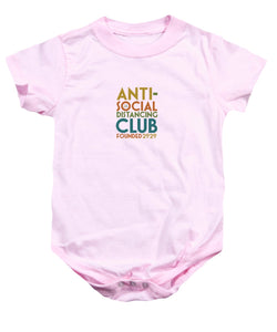 Anti Social Distancing Club - Baby Onesie