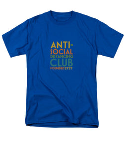 Anti Social Distancing Club - Men's T-Shirt  (Regular Fit)