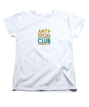 Load image into Gallery viewer, Anti Social Distancing Club - Women&#39;s T-Shirt (Standard Fit)