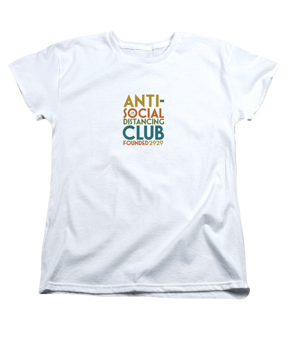 Anti Social Distancing Club - Women's T-Shirt (Standard Fit)