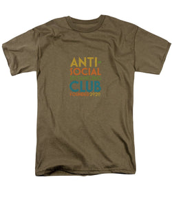 Anti Social Distancing Club - Men's T-Shirt  (Regular Fit)