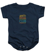 Load image into Gallery viewer, Anti Social Distancing Club - Baby Onesie