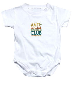 Anti Social Distancing Club - Baby Onesie