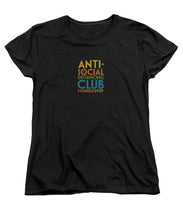 Load image into Gallery viewer, Anti Social Distancing Club - Women&#39;s T-Shirt (Standard Fit)