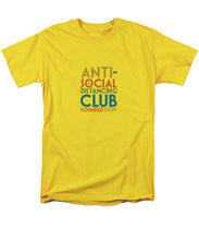 Load image into Gallery viewer, Anti Social Distancing Club - Men&#39;s T-Shirt  (Regular Fit)