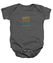 Load image into Gallery viewer, Anti Social Distancing Club - Baby Onesie