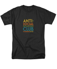 Load image into Gallery viewer, Anti Social Distancing Club - Men&#39;s T-Shirt  (Regular Fit)