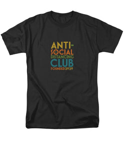 Anti Social Distancing Club - Men's T-Shirt  (Regular Fit)