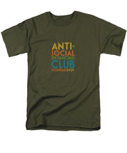 Load image into Gallery viewer, Anti Social Distancing Club - Men&#39;s T-Shirt  (Regular Fit)