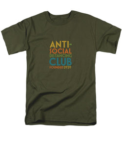 Anti Social Distancing Club - Men's T-Shirt  (Regular Fit)