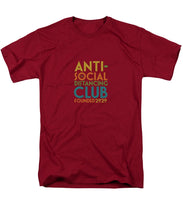 Load image into Gallery viewer, Anti Social Distancing Club - Men&#39;s T-Shirt  (Regular Fit)