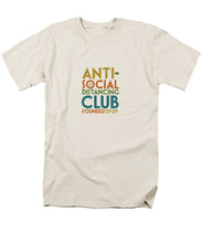 Load image into Gallery viewer, Anti Social Distancing Club - Men&#39;s T-Shirt  (Regular Fit)