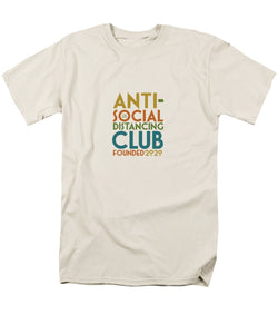 Anti Social Distancing Club - Men's T-Shirt  (Regular Fit)