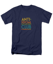 Load image into Gallery viewer, Anti Social Distancing Club - Men&#39;s T-Shirt  (Regular Fit)