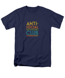 Anti Social Distancing Club - Men's T-Shirt  (Regular Fit)