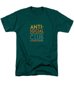 Anti Social Distancing Club - Men's T-Shirt  (Regular Fit)