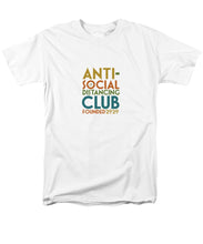 Load image into Gallery viewer, Anti Social Distancing Club - Men&#39;s T-Shirt  (Regular Fit)