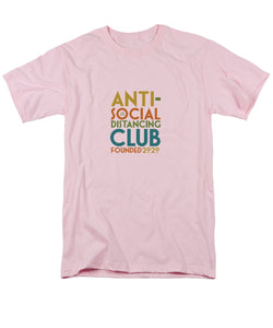 Anti Social Distancing Club - Men's T-Shirt  (Regular Fit)