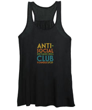 Load image into Gallery viewer, Anti Social Distancing Club - Women&#39;s Tank Top