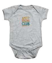 Load image into Gallery viewer, Anti Social Distancing Club - Baby Onesie