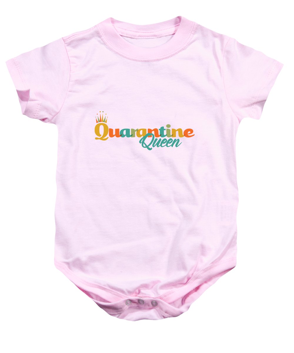 Covid-19 Quarantine Queen - Baby Onesie