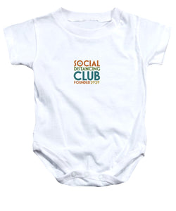 Social Distancing Club 2020 - Baby Onesie