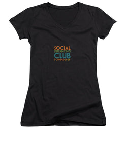 Social Distancing Club 2020 - Women's V-Neck