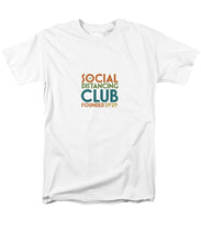 Load image into Gallery viewer, Social Distancing Club 2020 - Men&#39;s T-Shirt  (Regular Fit)