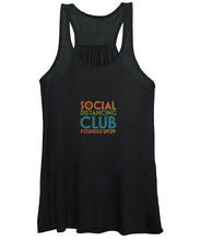 Load image into Gallery viewer, Social Distancing Club 2020 - Women&#39;s Tank Top