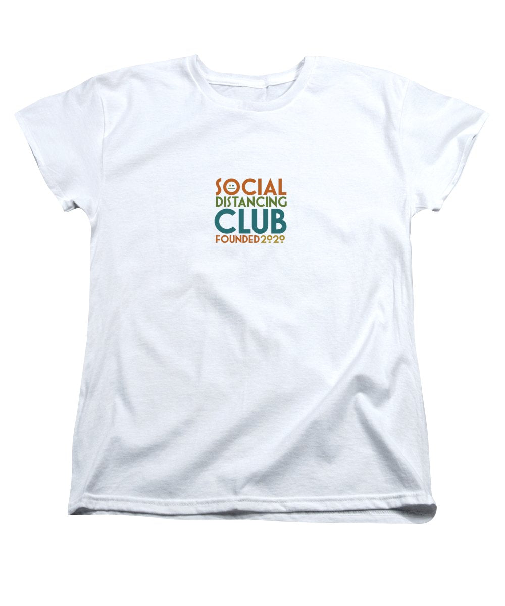 Social Distancing Club 2020 - Women's T-Shirt (Standard Fit)