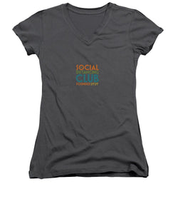 Social Distancing Club 2020 - Women's V-Neck