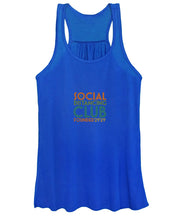 Load image into Gallery viewer, Social Distancing Club 2020 - Women&#39;s Tank Top