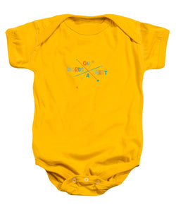 Words On A Shirt - Baby Onesie