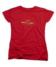 Load image into Gallery viewer, Words On A Shirt - Women&#39;s T-Shirt (Standard Fit)